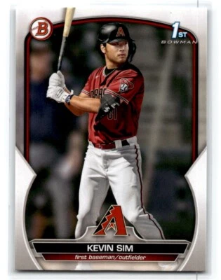 2023 Bowman 1st Kevin Sim #BD-16 Diamondbacks - Image 1 of 2