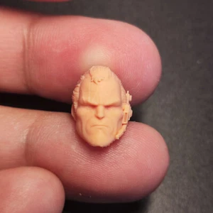 Blank 1/18 Scale Cable Nathan Summers Head Sculpt Unpainted Fit 3.75" Figure - Picture 1 of 3