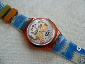 Spring Summer Collection Automatik Swatch Uhr Arcimboldo SAO100 von 1994. - Bild 1 von 12