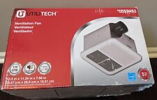 Utilitech Ventilation Fan 1.2 Sone 110CFM White Bathroom Fan Model 7107-02-L