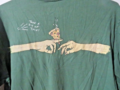 Camisa de skate Altamont Take a Hit of This Give Weed a Chance Pizza L Foto 1 de 4