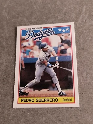 PEDRO GUERRERO 1988 TOPPS AMERICAN UK MINIATURE #28 FREE SHIPPING - Image 1 of 2