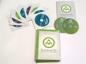 Switched on Schoolhouse Various 7th Grade Subject Curriculum Discs (10 Disc Set) - Picture 1 of 11