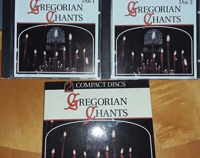 Gregorian Chants 2-CD BOX SET IMPORT [LIKE NEW] Westminster Cathedral, London - Image 1 of 4