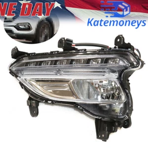 Fit 2017-2018 Hyundai Santa Fe Sport LH Fog Light Clear Lens Left Driver Side US - Picture 1 of 9