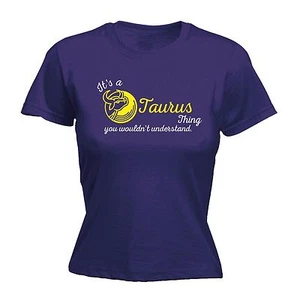 T-SHIRT DONNA È UNA COSA DEL TORO CAPIRE astrologia zodiaco regalo compleanno - Foto 1 di 8