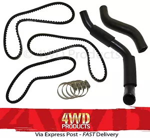 Radiator Hose & Belt SET for Mitsubishi Pajero NP NS NT NW NX 3.2TDi 4M41 (02+) - Picture 1 of 1