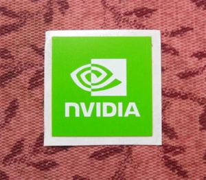 Nvidia 2020 Sticker 18 x 18mm OEM - Bild 1 von 1