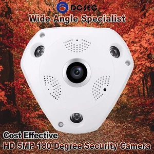 180 Degree 5MP 1080P HD AHD CVI TVI Analog CCTV Mini Camera Wide Angle Outdoor - Picture 1 of 7