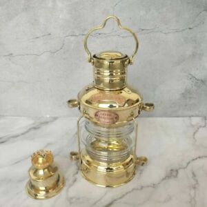 Antique indoor & Outdoor oil Lighting Lantern (Brass)