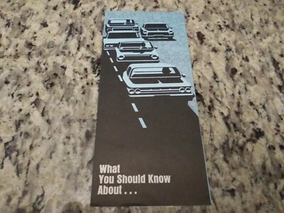 1968 ORIGINAL CHEVROLET/CORVETTE/CAMARO/CHEVELLE/MANUAL DE CONTROLE DE EMISSÕES - Imagem 1 de 2