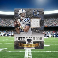 Andrew Luck #3 2013 Panini Crown Royale Knights Of The Gridiron Jersey /299