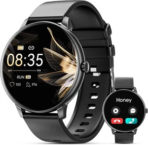 "Reloj Inteligente de Mujer Hombre para Iphone Apple Samsung Android y Bluetooth - Picture 1 of 7