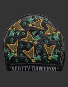 NEW!! Scotty Cameron Putters St. Patrick's Day Dueling Harps Mid Round Headcover - Picture 1 of 5