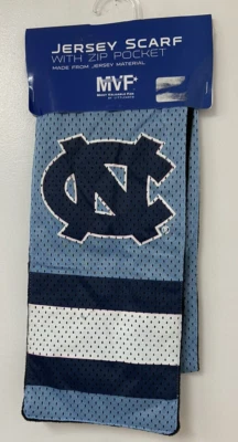 Carolina del Norte Tacones Alquitranados NCAA Little Earth Jersey Bufanda con Bolsillo con Cremallera C Foto 1 de 3