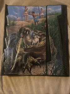 Vintage 1992 Mead “No Rules” Trapper Keeper – Crocodile Volleyball Artwork –... - Picture 1 of 9
