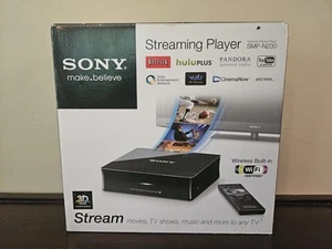 Sony SMP-N200 Digital HD Media Streamer Wireless WiFi Netflix Hulu YouTube NEW - Picture 1 of 3
