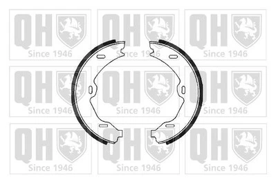 Juego de zapatas de freno de estacionamiento trasero izquierdo derecho para Mercedes-Benz Quinton Hazell BS1111 Foto 1 de 4