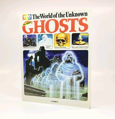 Usborne The World of the Unknown All About Ghosts 1st Edition 1977 VGC  - Image 1 of 4