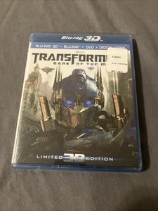 Transformers: Dark of the Moon (Blu-ray 3D, 2011) - Blu-Ray 3D, Blu-Ray, and DVD - Picture 1 of 6