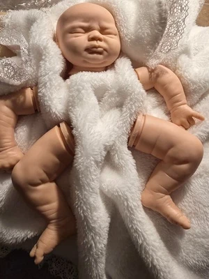 Ivy by ELISA MARX, VINYL, COA INCLUDED, REBORN Doll Kit, NEW, INFANT 19 INCH - Image 1 of 4