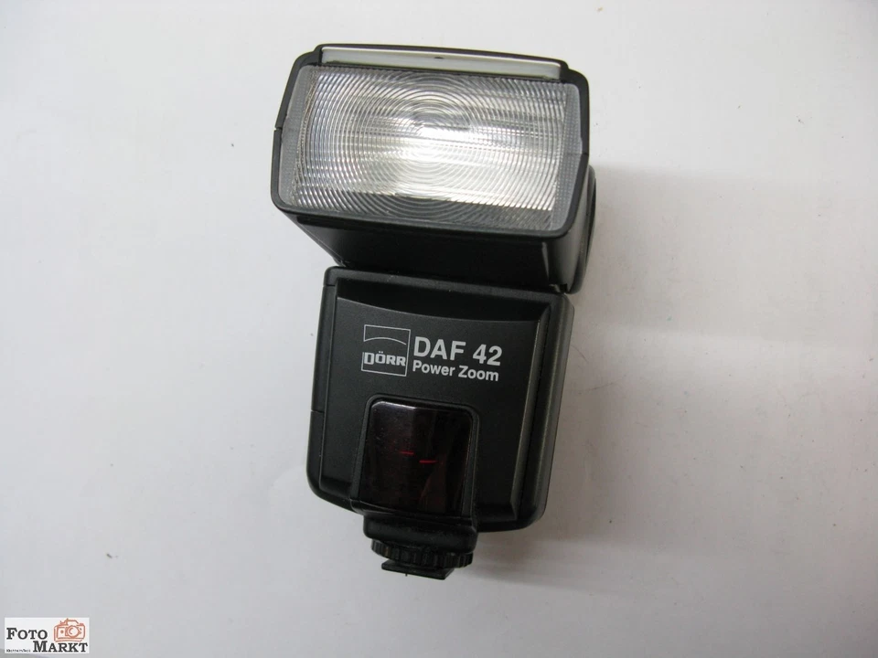 Blitzgerät Automatik Doerr DAF 42 Power Zoom für Nikon Digitalkamera SLR - Bild 1 von 4