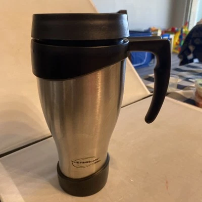 Taza de Viaje Termo ThermoCafe Irrompible Acero Inoxidable Foto 1 de 3