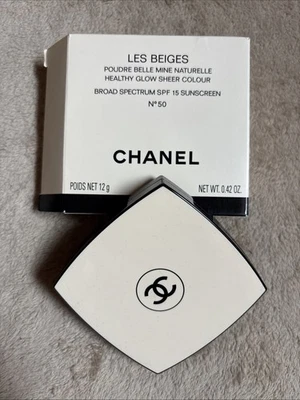 Chanel Les Beiges Healthy Glow Sheer Colour Powder # 50 SPF 15 - Image 1 of 4