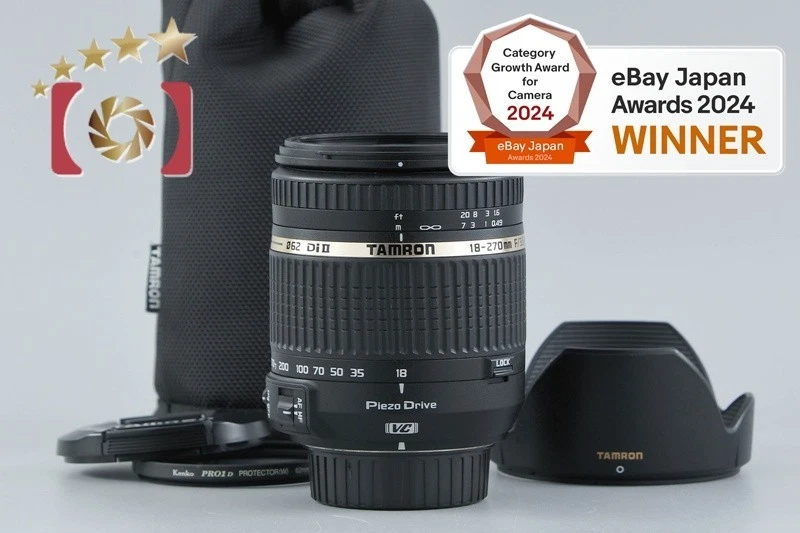 Preços baixos em Lentes de câmera Tamron 18-270mm f/3.5-6.3 | eBay