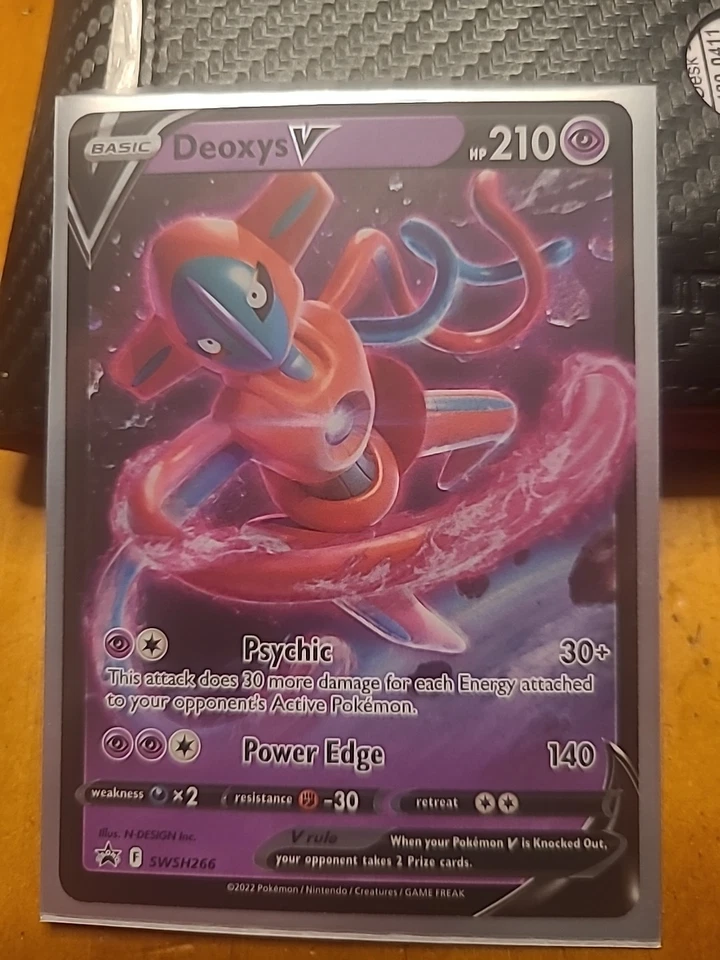 Deoxys V SWSH266 SWSH: Sword & Shield Promo Cards Holo - Image 1 of 1