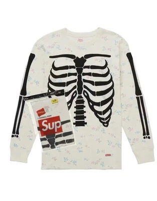 Supreme Hanes Bones Térmico Floral Talla Mediana Nuevo (FW25) Foto 1 de 3