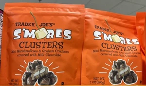 2 paquetes de racimos Trader Joe's S'mores de 7 oz cada paquete LIMITADO - Imagen 1 de 3