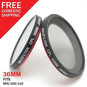 Polarizzatore circolare 36 mm CPL MagFilter fotografia e cinema per Canon S95 S100 S110 - Foto 1 di 10