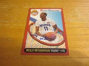 Wesley Witherspoon 2012-13 Fleer Retro Autographs #73 Card NBA San Antonio Spurs - Bild 1 von 2
