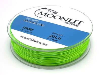 Moonlit Fly Fishing Backing 20lb and 30lb sizes available - Image 1 of 3