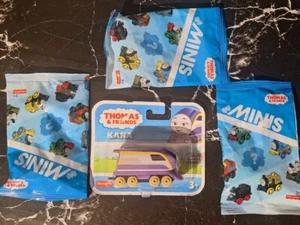 New in Packet THOMAS & FRIENDS - KANA metal engine NEW Plus 3 X Minis Sealed - Picture 1 of 2