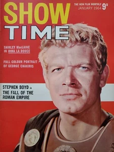 SHOWTIME JAN 1964  SOPHIA LOREN, DORIS DAY, STEPHEN BOYD, SANDRA DEE, DISNEY AD - Picture 1 of 14