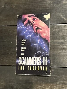 Scanners 3 III The Takeover VHS Liliana Komorowska Horror - Tested - Picture 1 of 6