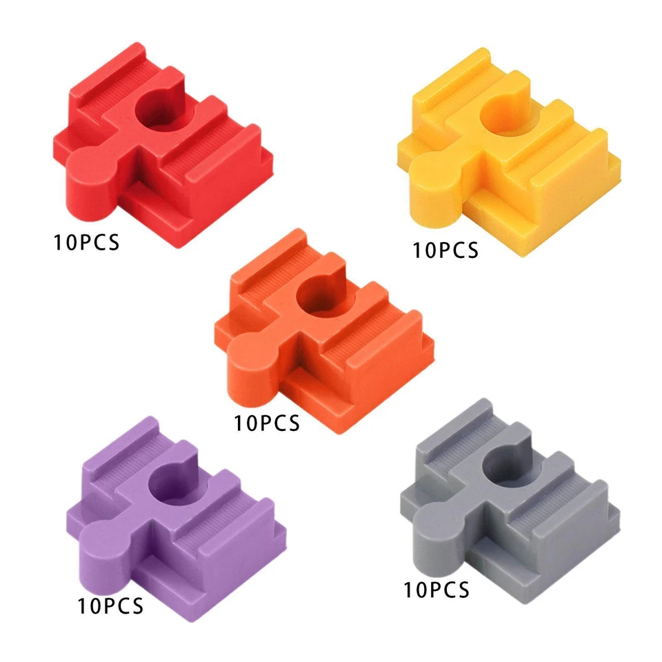 10 Pieces Wooden Train Track Accessories for Stem Kits Wooden Train Set - Image 1 of 1