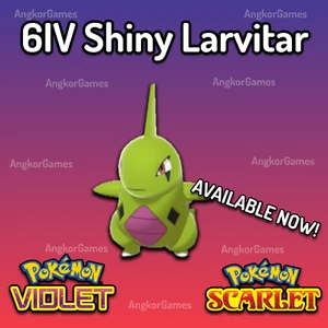✨ Shiny Larvitar✨6IV✨Pokemon Scarlet & Violet | Fast Delivery! - Bild 1 von 1