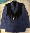 RICKY VALANCE : TOURING BLUE JACKET A ARCHINI MUSIC MEMORABILIA ROCK N ROLL