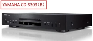 YAMAHA CD-S303(B)Single-disc CD, SACD Player Black with Remote Control Black - Picture 1 of 8