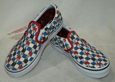 kids multi color vans