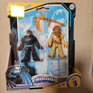 Set Figurine Imaginext DC Super Friends Batman & Spaventapasseri 2" - LEGGI ASTA - Foto 1 di 1