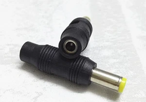 Enchufe de alimentación de CC 5,5 mm x 2,1 mm macho a 3,5 mm x 1,35 mm 50 piezas - Imagen 1 de 2