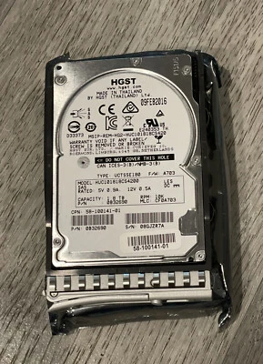 HUC101818CS4200 HGST 1.8TB 10K 12G SFF 2.5" SAS 512E HARD DRIVE L71 - Image 1 of 4