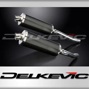 YAMAHA TDM900 2002-2012 350MM OVAL CARBON EXHAUST SYSTEM - Picture 1 of 5
