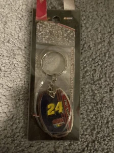 Jeff GORDON #24 NASCAR Driver’s Collection Chrome Keychain Collectible - Picture 1 of 3