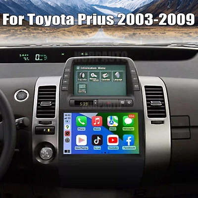 For Toyota Prius 2003-2009 Android 13  Apple Carplay GPS Navi Car Stereo Radio - Изображение 1 из 4