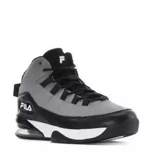 FILA ACTIVISOR VIZ MID TRAINER SPORTS SNEAKER MEN SHOES BLACK/GREY SIZE 12 NEW - Picture 1 of 5
